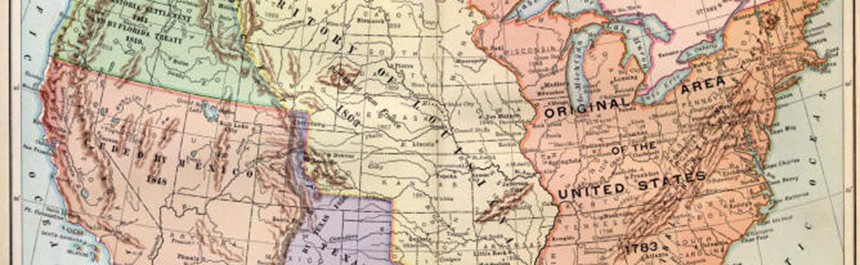 
When Congress was negotiating the Kansas/Nebraska Act in the
early 1850s, it came as an enormous surprise to most lawmakers that
the United States had actually 'purchased' very little land - about
sixty square miles - when Thomas Jefferson and Napoleon Bonaparte
negotiated the treaty in 1803.&nbsp; For its $15 millon, the United
States purchased the right to govern the former French territories,
to move its national boundary to the Rocky Mountains and the
Canadian border, and to use the rivers for commerce.&nbsp; The
ratified treaty recognized the Indians of the West as the actual
owner of the land - an obstacle to 'national expansion' that could
only be overcome by negotiating hundreds of new treaties with
Indian nations.
